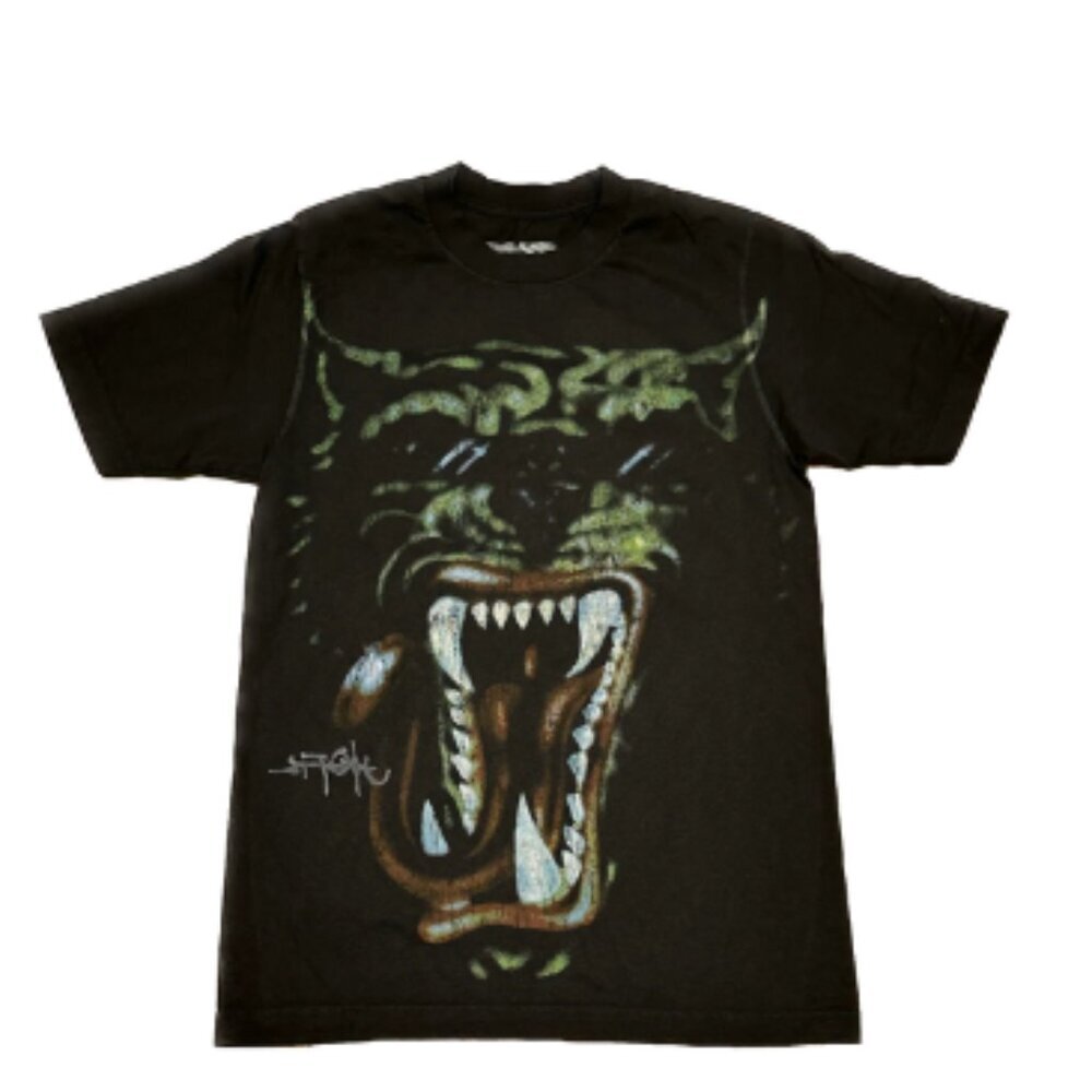 Travis Scott Green Hyena Tour Tee Black Size S/XL/XXL  Travis Scott Merch